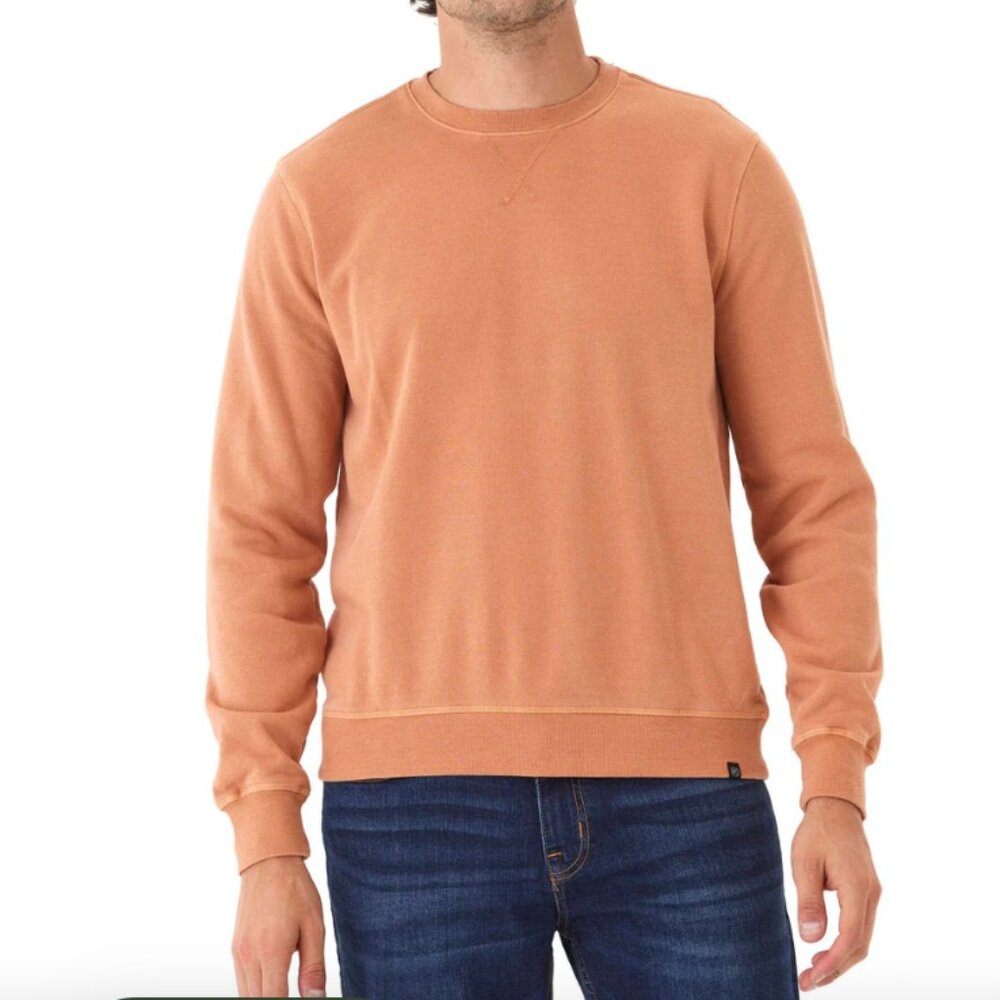 (NWT) Men’s Threads 4 Thought Mineral Wash Fleece Crew in size Large